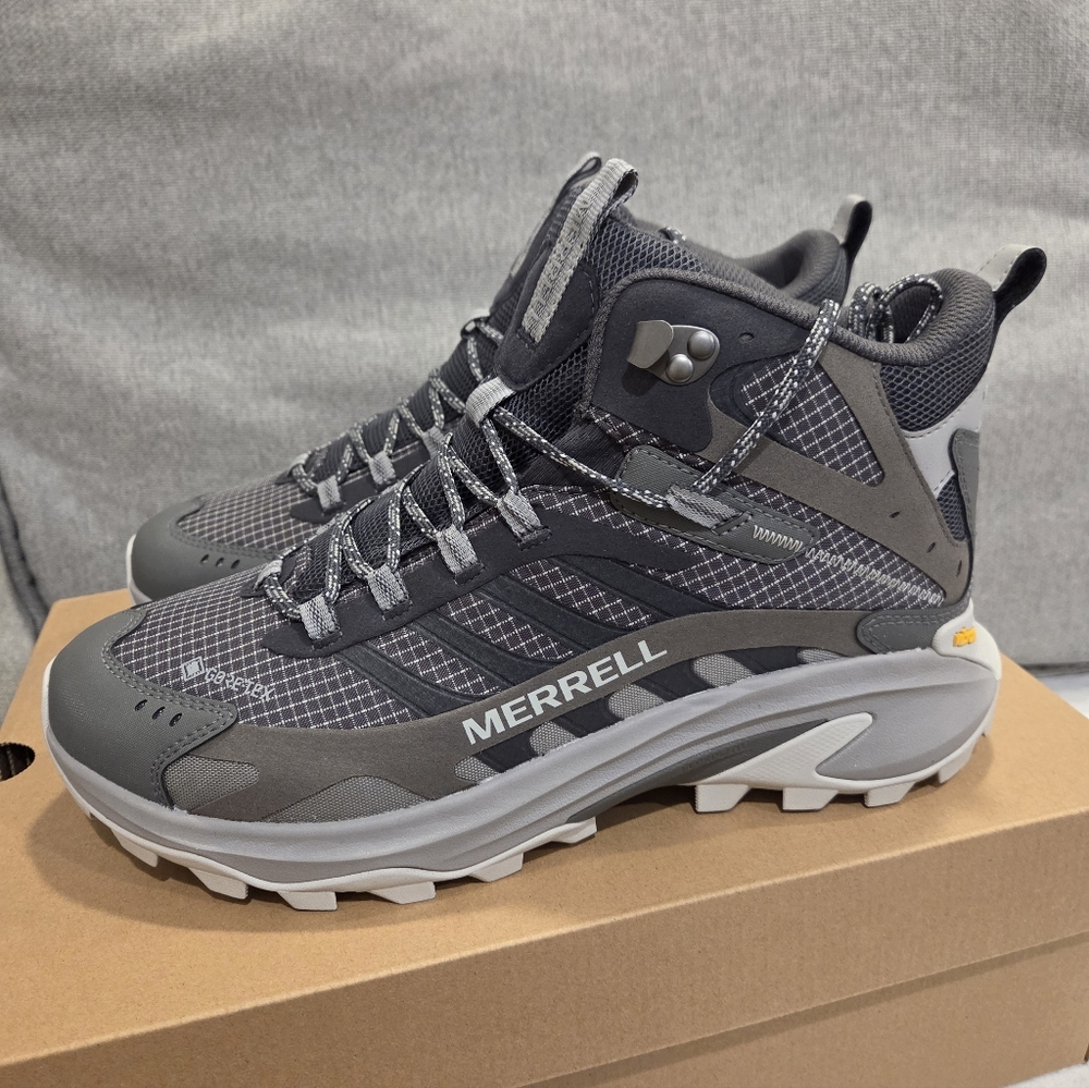Merrell Moab Speed 2 Mid GORE-TEX Men's Hiking Shoes Size 10 (Wide Width)